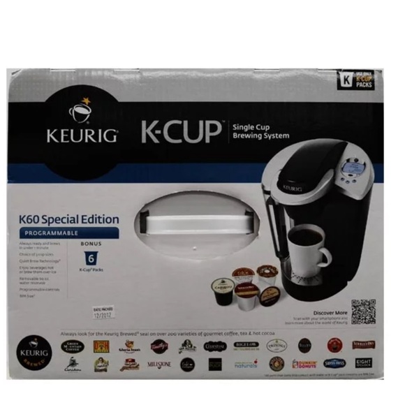 Keurig Special Edition K60 Single Serve
Brewing System USED NO BOX NEEDS FILTER! - Picture 4 of 5